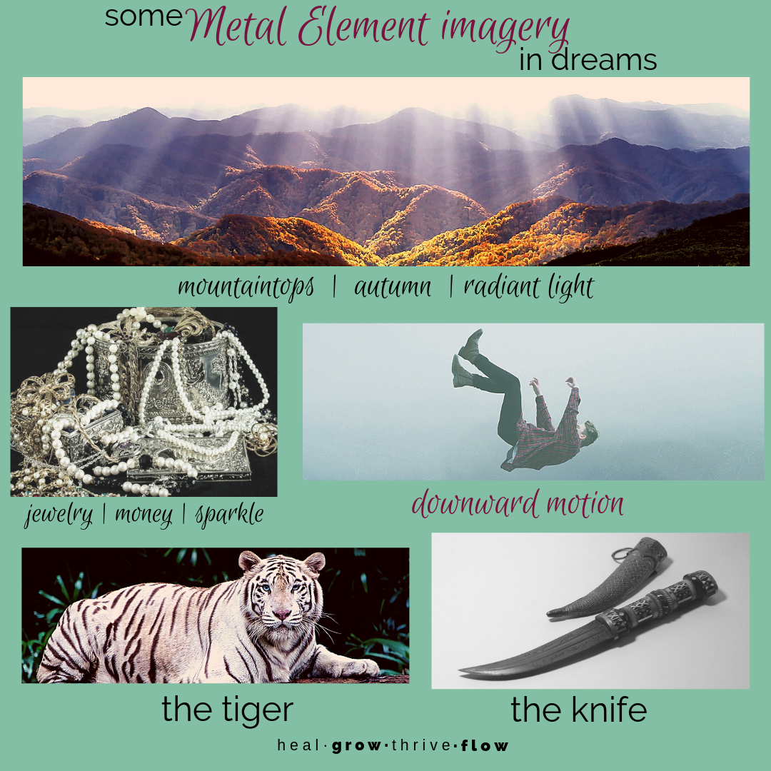 Metal Element Imagery in Dreams – Leilani Navar